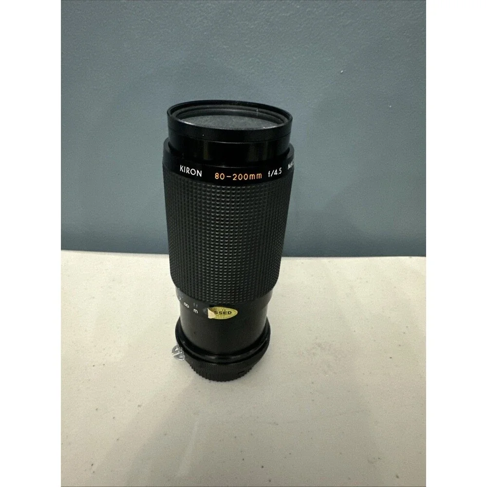 Vintage Kiron Macro Zoom Lens 80-200mm 1/4.5 1:4.5 Analog